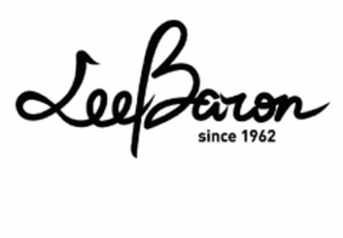 LEE BARON SINCE 1962 Logo (USPTO, 25.01.2016)