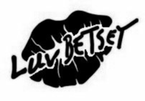 LUV BETSEY Logo (USPTO, 18.02.2016)