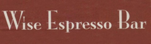 WISE ESPRESSO BAR Logo (USPTO, 26.04.2016)