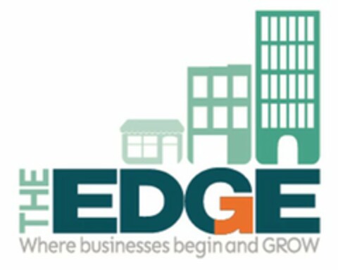 THE EDGE WHERE BUSINESSES BEGIN AND GROW Logo (USPTO, 27.04.2016)