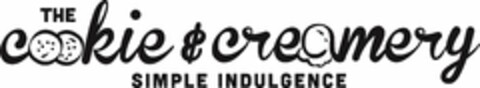 THE COOKIE & CREAMERY SIMPLE INDULGENCE Logo (USPTO, 06.09.2016)