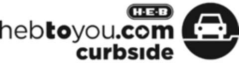 H-E-B HEBTOYOU.COM CURBSIDE Logo (USPTO, 14.09.2016)