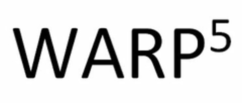 WARP5 Logo (USPTO, 09.11.2016)