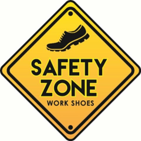 SAFETY ZONE WORK SHOES Logo (USPTO, 23.12.2016)