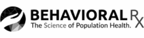 BEHAVIORAL RX THE SCIENCE OF POPULATIONHEALTH. Logo (USPTO, 01/16/2017)