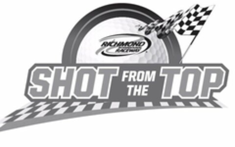 SHOT FROM THE TOP R RICHMOND INTERNATIONAL RACEWAY Logo (USPTO, 18.01.2017)