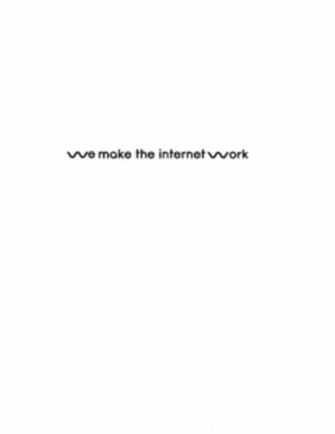 WE MAKE THE INTERNET WORK Logo (USPTO, 24.02.2017)