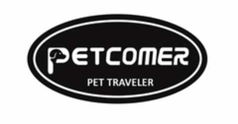 PETCOMER PET TRAVELER Logo (USPTO, 02/25/2017)