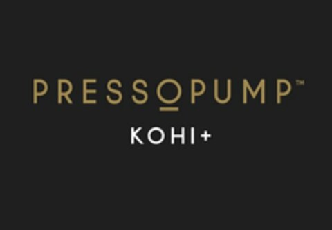 PRESSOPUMP KOHI+ Logo (USPTO, 05.05.2017)