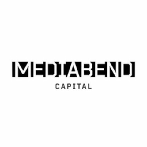 MEDIABEND CAPITAL Logo (USPTO, 08/10/2017)