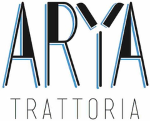 ARYA TRATTORIA Logo (USPTO, 30.04.2018)