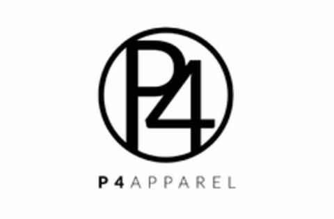 P4 P4APPAREL Logo (USPTO, 04.06.2018)