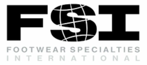FSI FOOTWEAR SPECIALTIES INTERNATIONAL Logo (USPTO, 22.06.2018)