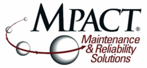 MPACT MAINTENANCE & RELIABILITY SOLUTIONS Logo (USPTO, 27.08.2018)