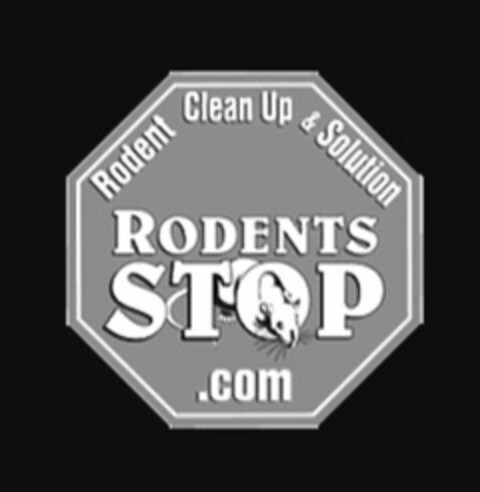 RODENTS STOP.COM RODENT CLEAN UP & SOLUTION Logo (USPTO, 19.12.2018)