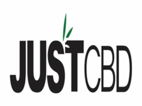 JUST CBD Logo (USPTO, 01/18/2019)