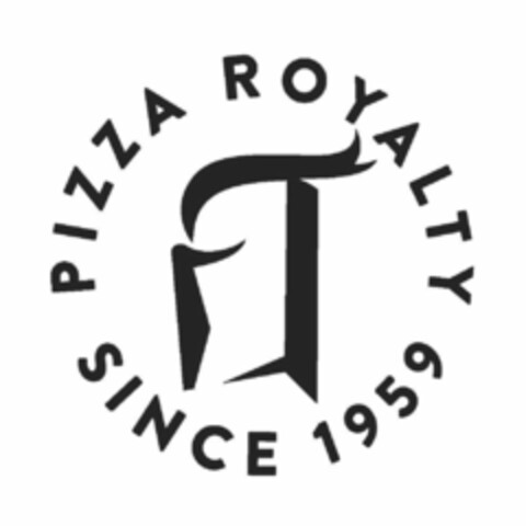 RT PIZZA ROYALTY SINCE 1959 Logo (USPTO, 29.03.2019)