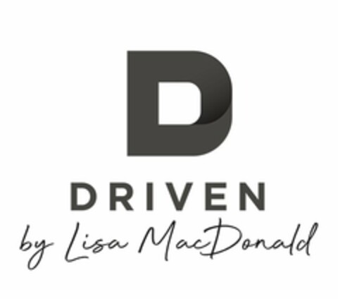 D DRIVEN BY LISA MACDONALD Logo (USPTO, 10.06.2019)