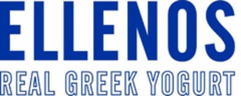 ELLENOS REAL GREEK YOGURT Logo (USPTO, 04.07.2019)