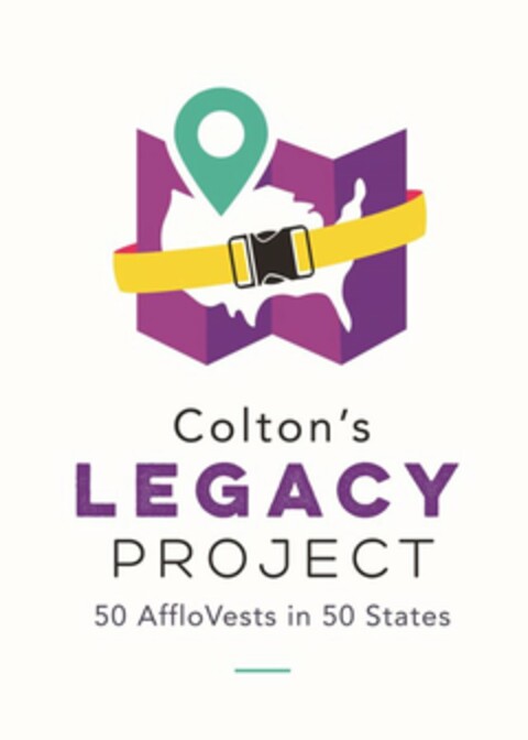 COLTON'S LEGACY PROJECT 50 AFFLOVESTS IN 50 STATES Logo (USPTO, 26.07.2019)