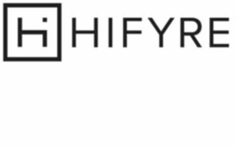 H HIFYRE Logo (USPTO, 16.09.2019)