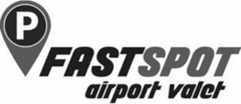 P FASTSPOT AIRPORT VALET Logo (USPTO, 09/16/2019)