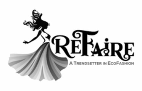 REFAIRE A TRENDSETTER IN ECOFASHION Logo (USPTO, 12/04/2019)