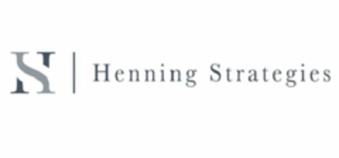 HS HENNING STRATEGIES Logo (USPTO, 19.12.2019)