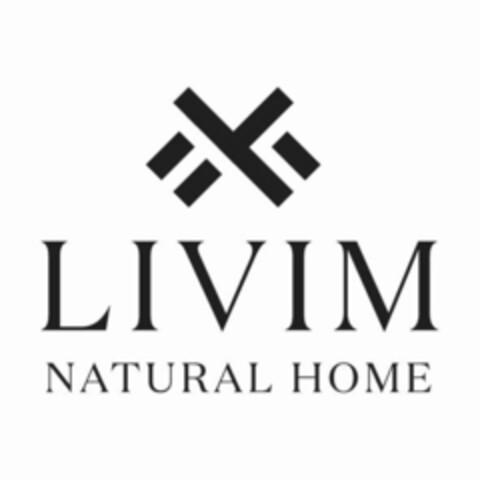 X LIVIM NATURAL HOME Logo (USPTO, 23.12.2019)