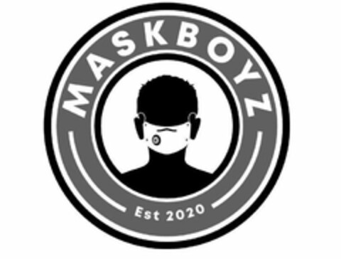 MASKBOYZ EST 2020 Logo (USPTO, 05/13/2020)