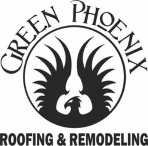 GREEN PHOENIX ROOFING & REMODELING Logo (USPTO, 03.07.2020)