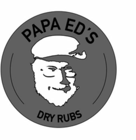 PAPA ED'S DRY RUBS Logo (USPTO, 07/20/2020)