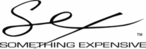 SEX SOMETHING EXPENSIVE Logo (USPTO, 14.07.2009)