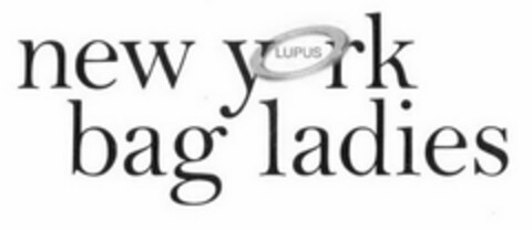 NEW YORK LUPUS BAG LADIES Logo (USPTO, 08/20/2009)