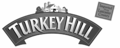 TURKEY HILL IMPORTED FROM LANCASTER COUNTY Logo (USPTO, 28.08.2009)