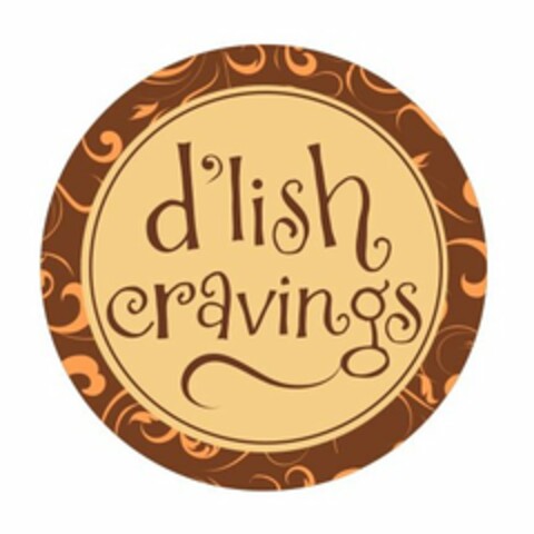 D'LISH CRAVINGS Logo (USPTO, 13.03.2010)