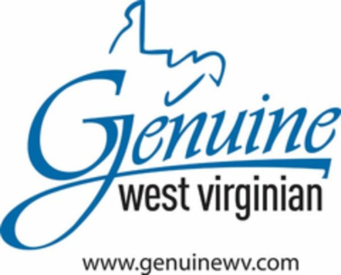 GENUINE WEST VIRGINIAN WWW.GENUINEWV.COM Logo (USPTO, 09.04.2010)