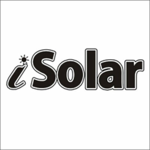 ISOLAR Logo (USPTO, 10.06.2010)