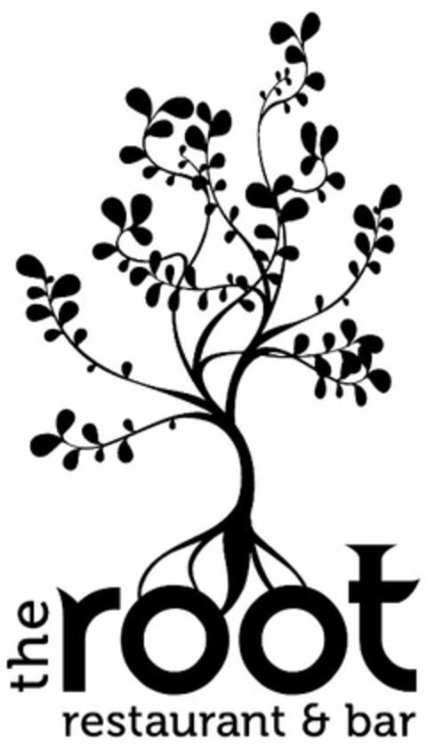 THE ROOT RESTAURANT & BAR Logo (USPTO, 17.07.2010)