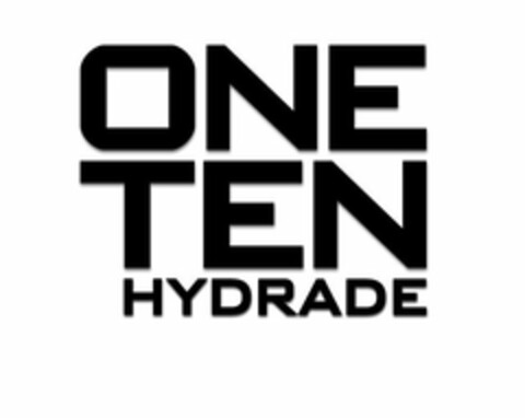 ONE TEN HYDRADE Logo (USPTO, 24.06.2011)