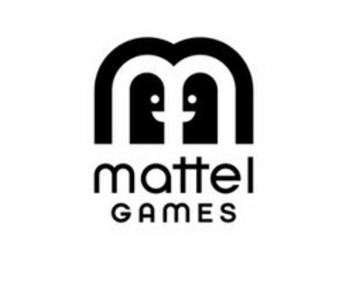 M MATTEL GAMES Logo (USPTO, 25.01.2012)