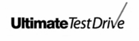 ULTIMATE TESTDRIVE Logo (USPTO, 03/12/2012)