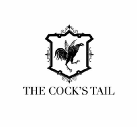 THE COCK'S TAIL Logo (USPTO, 04/24/2012)