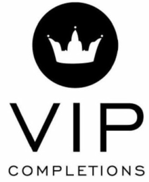 VIP COMPLETIONS Logo (USPTO, 05.03.2013)