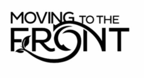 MOVING TO THE FRONT Logo (USPTO, 07.08.2014)