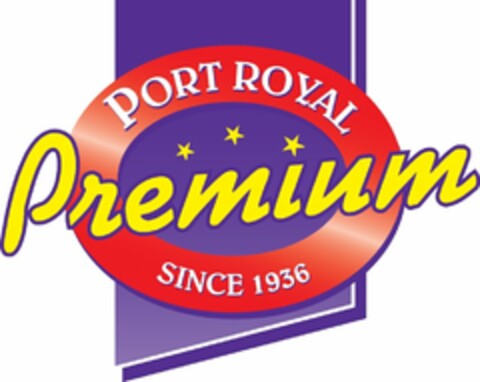 PORT ROYAL PREMIUM SINCE 1936 Logo (USPTO, 04/14/2015)