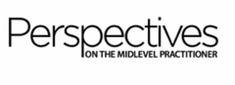 PERSPECTIVES ON THE MIDLEVEL PRACTITIONER Logo (USPTO, 01.10.2015)