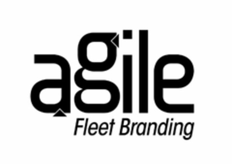 AGILE FLEET BRANDING Logo (USPTO, 22.07.2016)