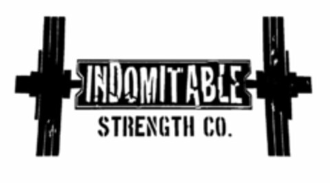INDOMITABLE STRENGTH CO. Logo (USPTO, 05.08.2016)