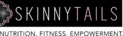 SKINNY TAILS NUTRITION FITNESS EMPOWERMENT. Logo (USPTO, 22.09.2016)